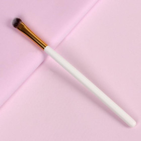 Кисть для макияжа 'White' 18 см,цв.белый