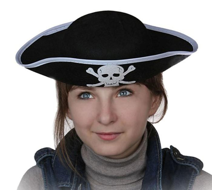 Шляпа 'Пират',р-р 56-58