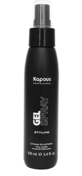 KAPOUS STYLING Гель-спрей сильной фиксации, 100мл