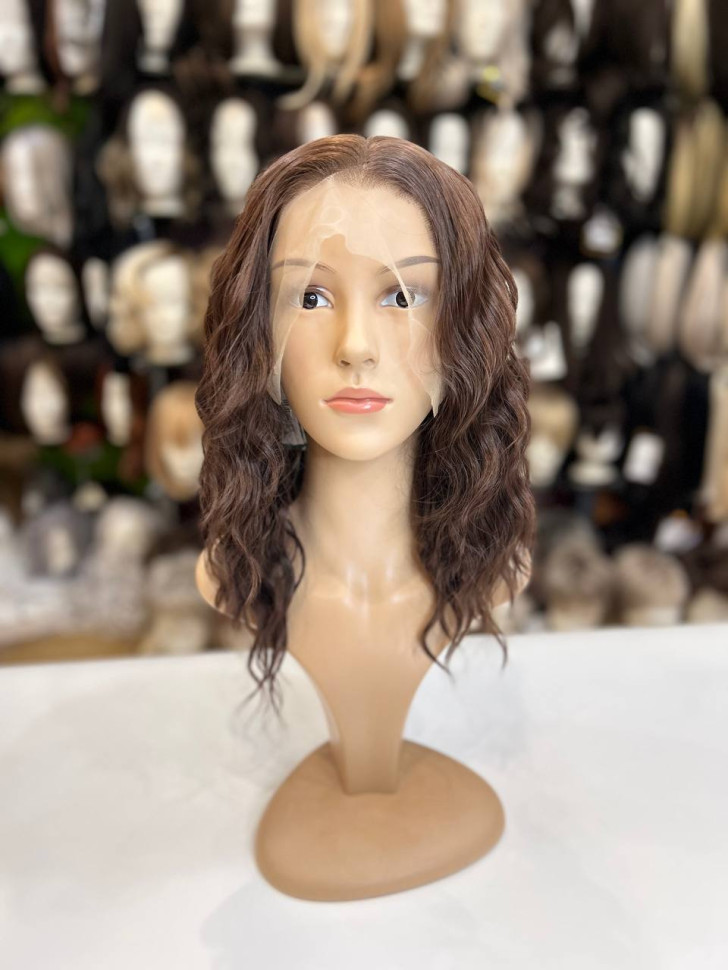 Парик короткий волнистый синтетический U, lace front
