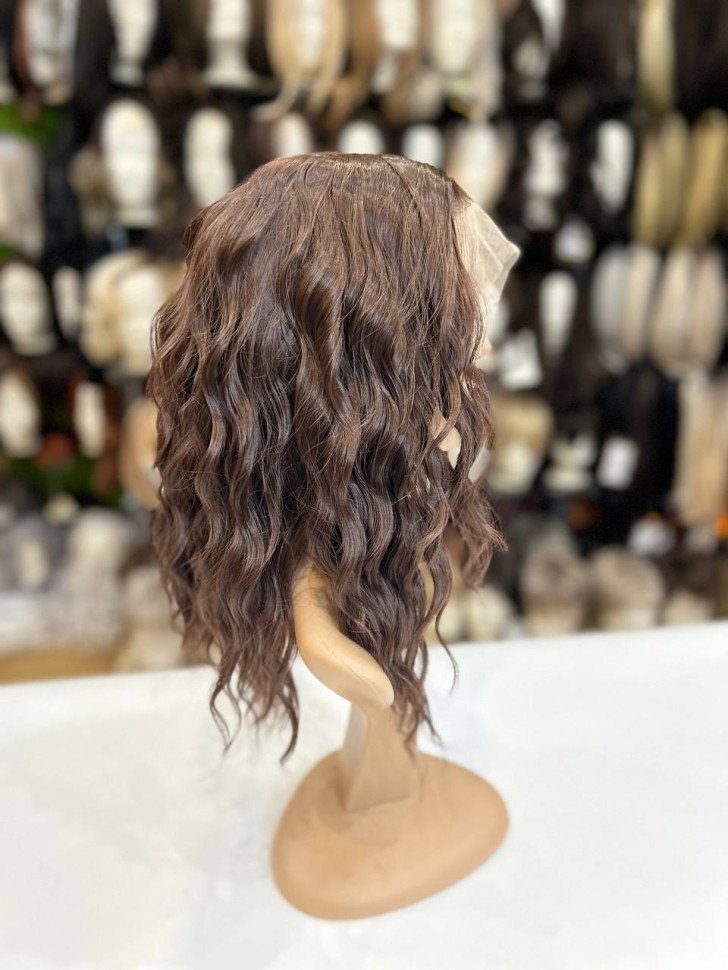 Парик короткий волнистый синтетический U, lace front