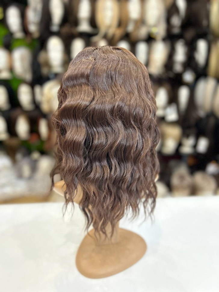 Парик короткий волнистый синтетический U, lace front