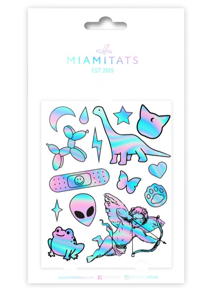 Переводные тату Miami Tattoos Holo patch