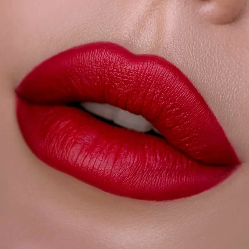 Карандаш для губ с маслом жожоба, тон 10 True red, Relouis