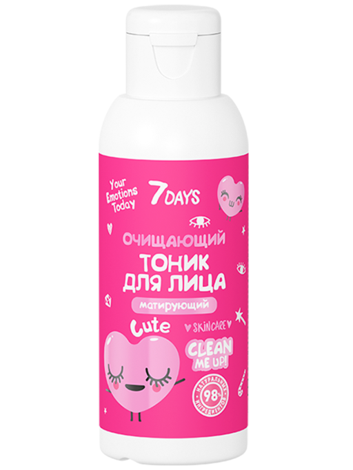7D.B.C.Очищающий Тоник для лица,100мл.