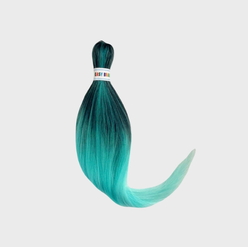 Easy Braid Канекалон 3 цветный, 1b/dark Mint/light mint